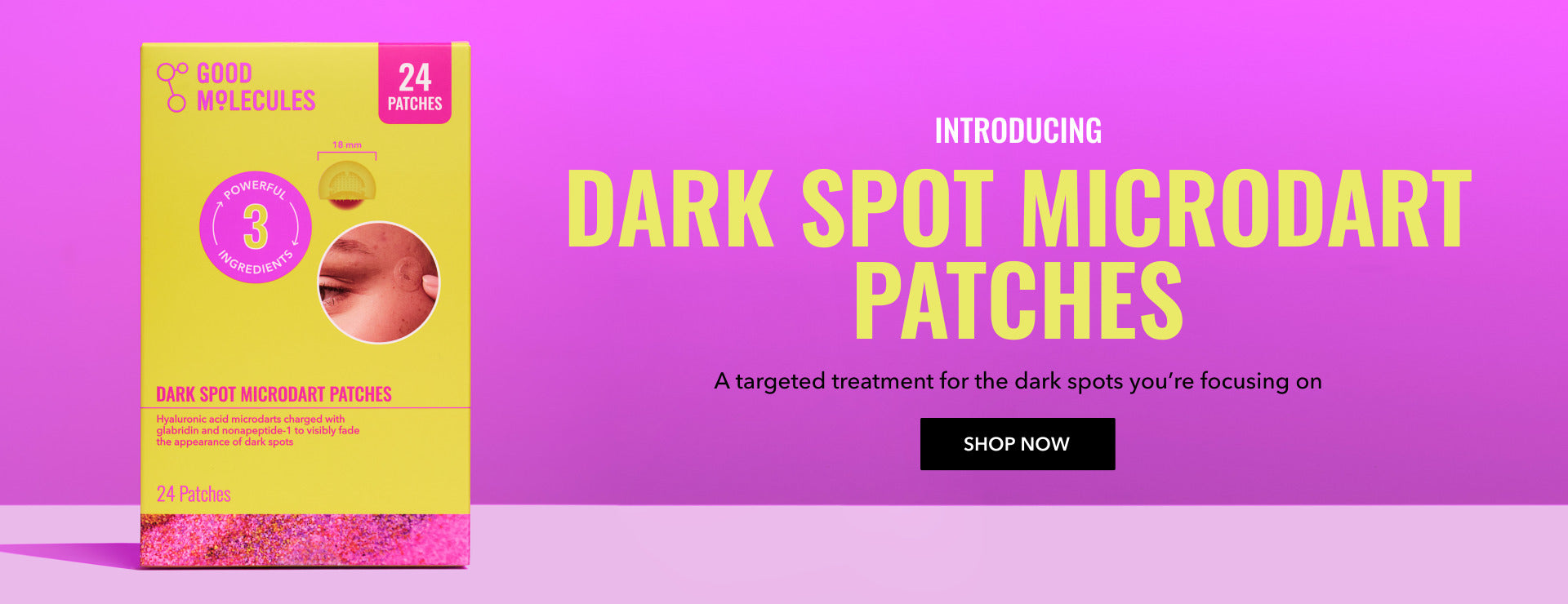 Dark Spot Microdart Patches